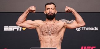 Roman Dolidze, UFC Vegas 109