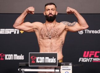 Roman Dolidze, UFC Vegas 109