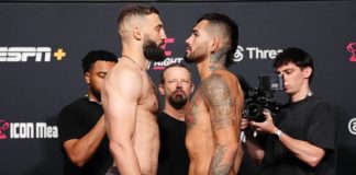 Roman Dolidze and Anthony Hernandez, UFC Vegas 109