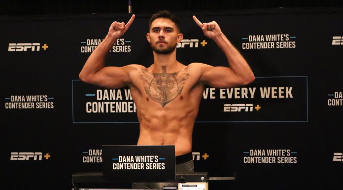 Adam Livingston, Dana White's Contender Series