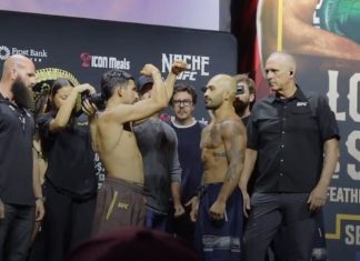 Jesús Aguilar Bounces Back, Grinds Out Decision Over Gurule Jesus Aguilar and Luis Gurule, Noche UFC