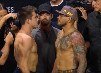 Alexander Hernandez Keeps Momentum Going, Wins Fourth Straight Fight Alexander Hernandez, Carlos Diego Ferreira, Noche UFC