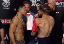 Robert Bryczek Hurt Tavares Twice, Swarms To Finish Fight In Third Brad Tavares and Robert Bryczek, UFC Paris