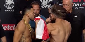 Brad Tavares and Robert Bryczek, UFC Paris