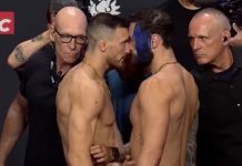 Modestas Bukauskas and Paul Craig, UFC Paris