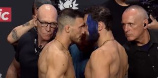 Modestas Bukauskas and Paul Craig, UFC Paris