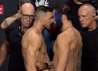 Modestas Bukauskas Scores Last Second R1 KO, Craig Retires Modestas Bukauskas and Paul Craig, UFC Paris