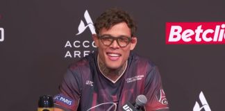 Caio Borralho, UFC Paris