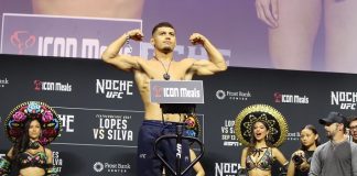 Alden Coria, Noche UFC