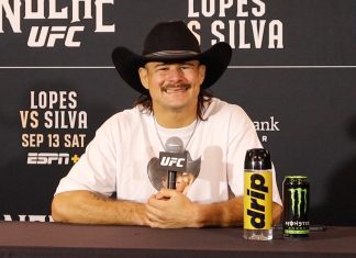 Noche UFC’s Diego Lopes on Jean Silva: “Talk Less, Train More” Diego Lopes, Noche UFC