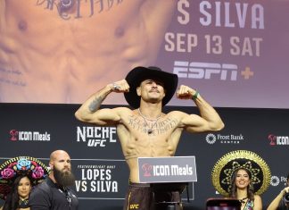 Diego Lopes Doubles Up on Bonus Money at Noche UFC Diego Lopes, Noche UFC