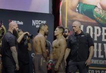 Rob Font and David Martinez, Noche UFC