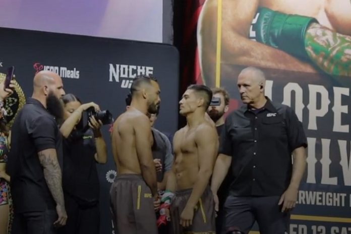 Font Martinez Rob Font and David Martinez, Noche UFC