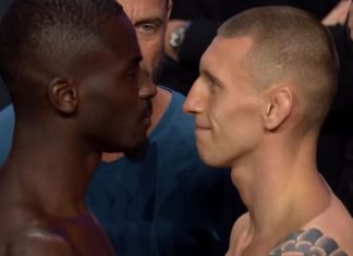 UFC Paris: William Gomis Turns Back Debuting Robert Ruchala William Gomis and Robert Ruchala, UFC Paris