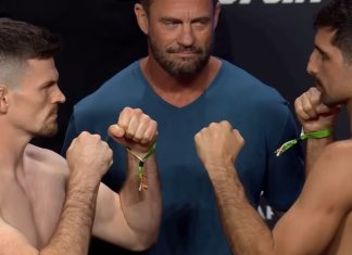 UFC Paris: Harry Hardwick Falls to Kaue Fernandes Leg Kicks Harry Hardwick and Kaue Fernandes, UFC Paris