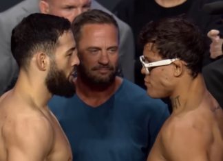 UFC Paris: Nassourdine Imavov Looks Strong in Decision Win Over Caio Borralho Nassourdine Imavov and Caio Borralho, UFC Paris