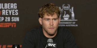 Jake Matthews, UFC Perth