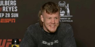 Jimmy Crute, UFC Perth