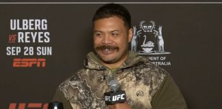 Justin Tafa, UFC Perth