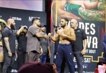 Kelvin Gastelum and Dustin Stoltzfus, Noche UFC