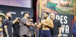 Kelvin Gastelum and Dustin Stoltzfus, Noche UFC