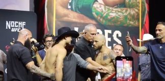 Diego Lopes and Jean Silva, Noche UFC