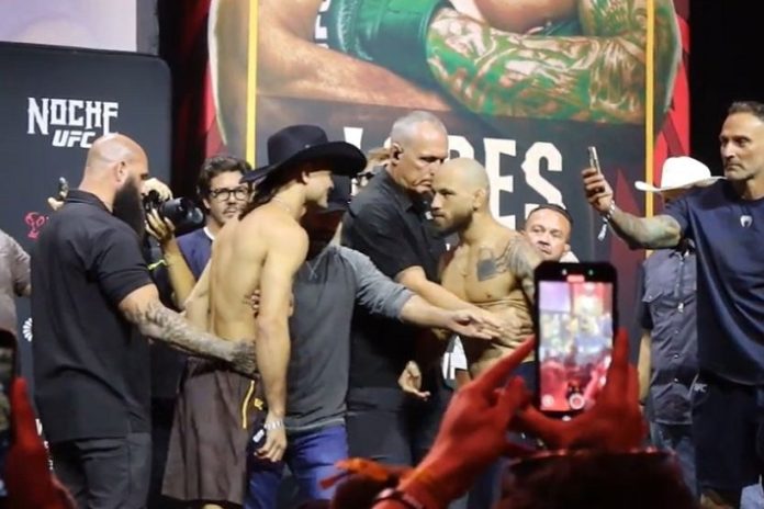 Diego Lopes and Jean Silva, Noche UFC