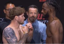 Jake Matthews and Neil Magny, UFC Perth