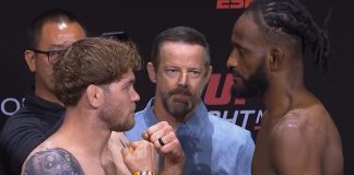 Jake Matthews and Neil Magny, UFC Perth