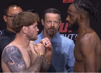 Jake Matthews and Neil Magny, UFC Perth