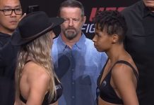 Michelle Montague and Luana Carolina, UFC Perth