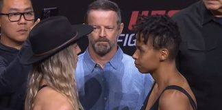 Michelle Montague and Luana Carolina, UFC Perth