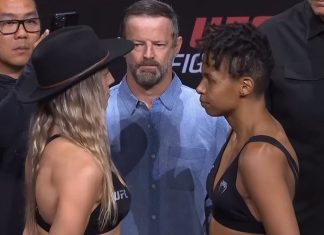 Michelle Montague and Luana Carolina, UFC Perth