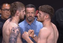 UFC Perth: Tom Nolan Subs Charlie Campbell, Extends Win Streak Tom Nolan and Charlie Campbell, UFC Perth