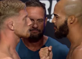 UFC Paris: Sam Patterson Batters Trey Waters, Earns TKO Victory Sam Patterson and Trey Waters, UFC Paris