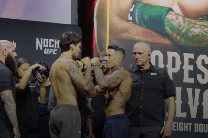 Puelles Silva Claudio Puelles and Joaquim Silva, Noche UFC