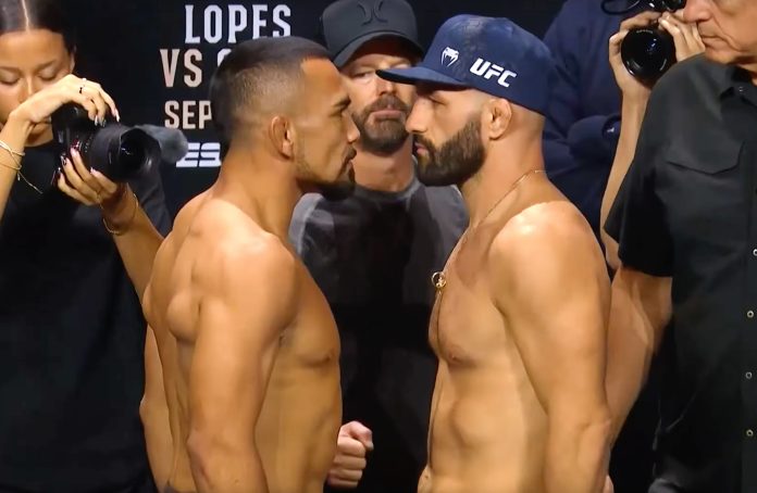 Rafa Garcia, Jarded Gordon, Noche UFC