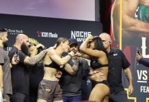 Monserrat Rendon and Alice Pereira, Noche UFC