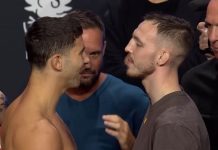 Axel Sola and Rhys McKee, UFC Paris