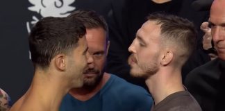 Axel Sola and Rhys McKee, UFC Paris