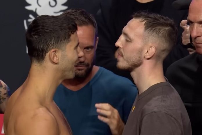 Axel Sola and Rhys McKee, UFC Paris