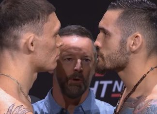 Navajo Stirling and Rodolfo Bellato, UFC Perth