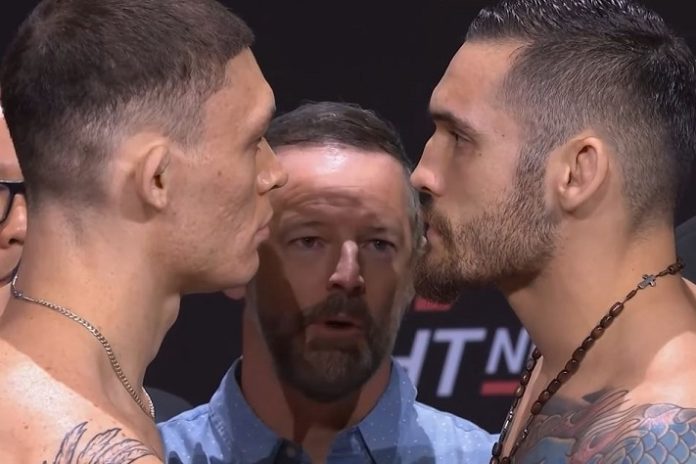 Navajo Stirling and Rodolfo Bellato, UFC Perth