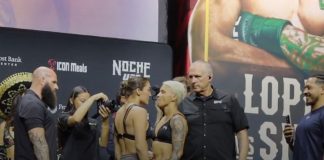 Tatiana Suarez and Amanda Lemos, Noche UFC