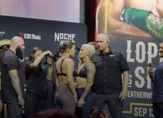 Tatiana Suarez Shuts Down Lemos’ Attacks, Earns Decision Win Tatiana Suarez and Amanda Lemos, Noche UFC