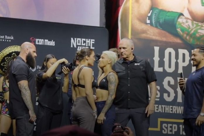 Tatiana Suarez and Amanda Lemos, Noche UFC