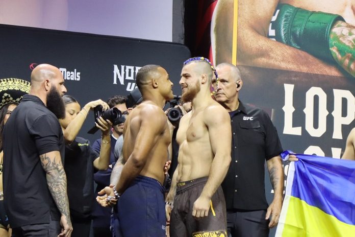 TUF33 Finale Rodrigo Sezinando and Daniil Donchenko, Noche UFC