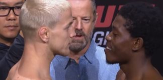 Colby Thicknesse and Josias Musasa, UFC Perth