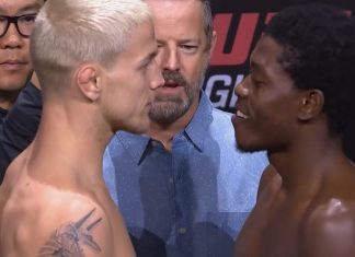 Colby Thicknesse and Josias Musasa, UFC Perth