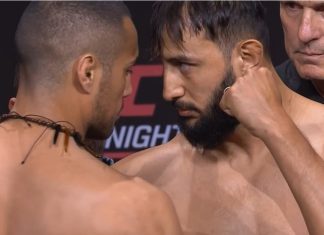 Carlos Ulberg and Dominick Reyes, UFC Perth